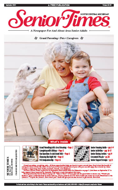 Senior Times - Grand Parenting, Pets, Caregivers
